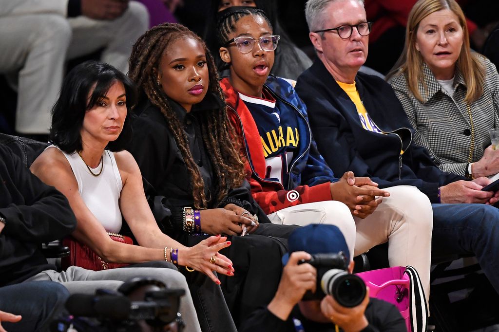 Jennifer Hudson attends game three of the Western Conference Finals between the Los Angeles Lakers and the Denver Nuggets at Crypto.com Arena