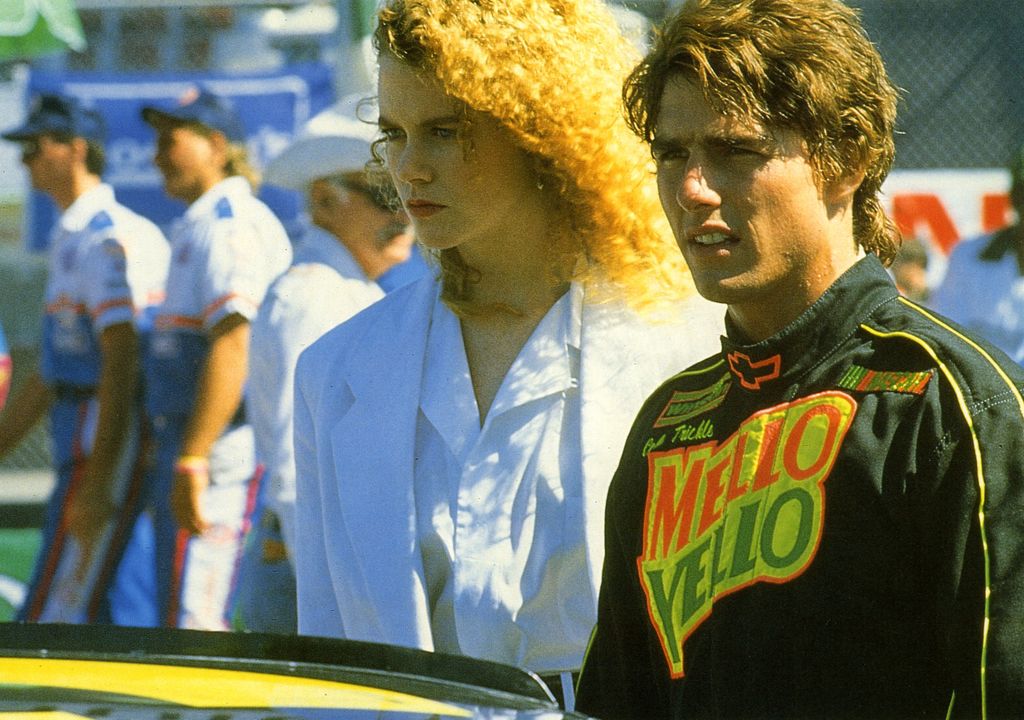 DAYS OF THUNDER 1990 Paramount film with Tom Cruise and Nicole Kidman