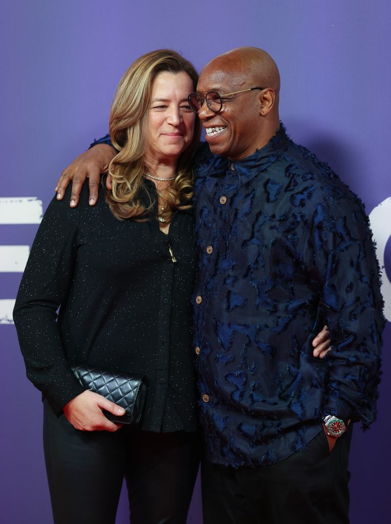 Nancy Hallam and Ian Wright attend the Closing Night Gala of "The Kitchen", supported by BMW, as part of the BFI London Film Festival in partnership with American Express during the 67th BFI London Film Festival at The Royal Festival Hall on October 15, 2023