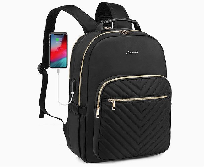best gifts for people who travel stylish usb backpack