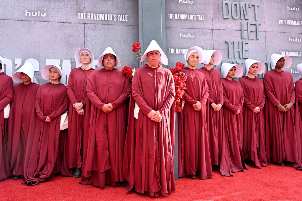 'Handmaids' at the premier of season 6