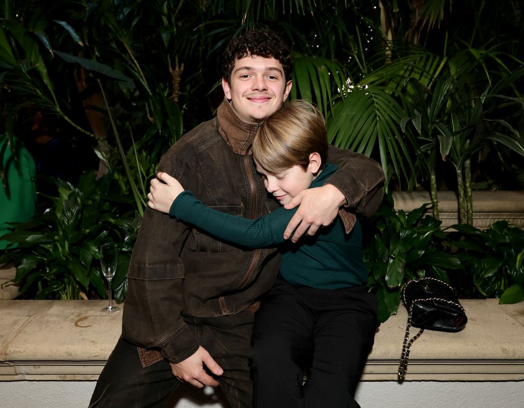 Noah Jupe and Jacobi Jupe attend The BAFTA Tea Party