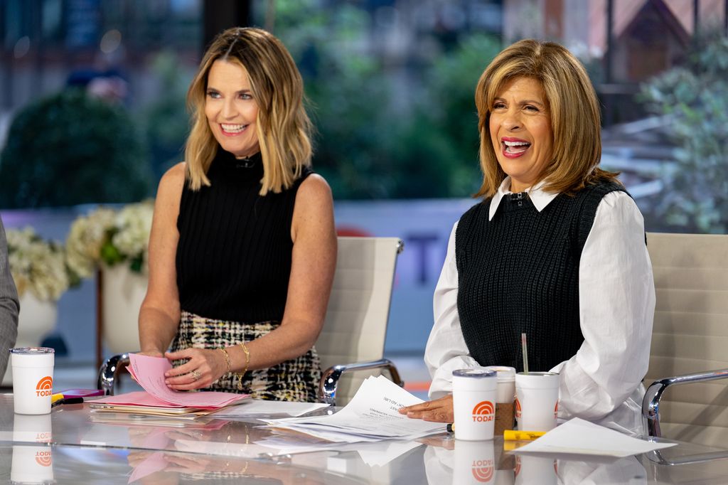 Savannah Guthrie in the Today Show studios 