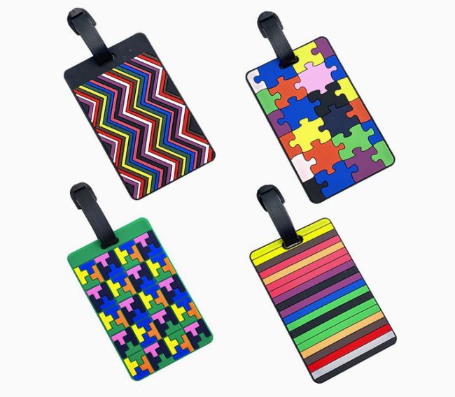 best gifts for people who travel unique bold luggage tags