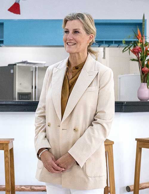 Sophie Wessex is a dream in luxe suit and heels | HELLO!