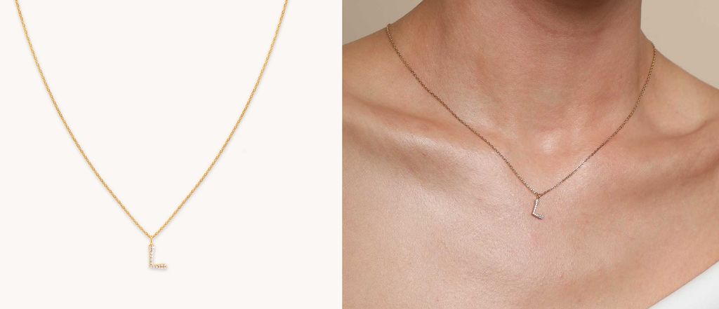 Astrid & Miyu Initial Necklace