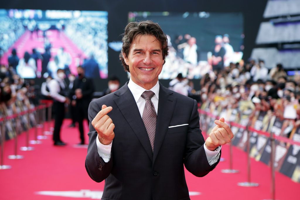 Tom Cruise attends the Korea Red Carpet for "Top Gun: Maverick" at Lotte World on June 19, 2022 in Seoul, South Korea