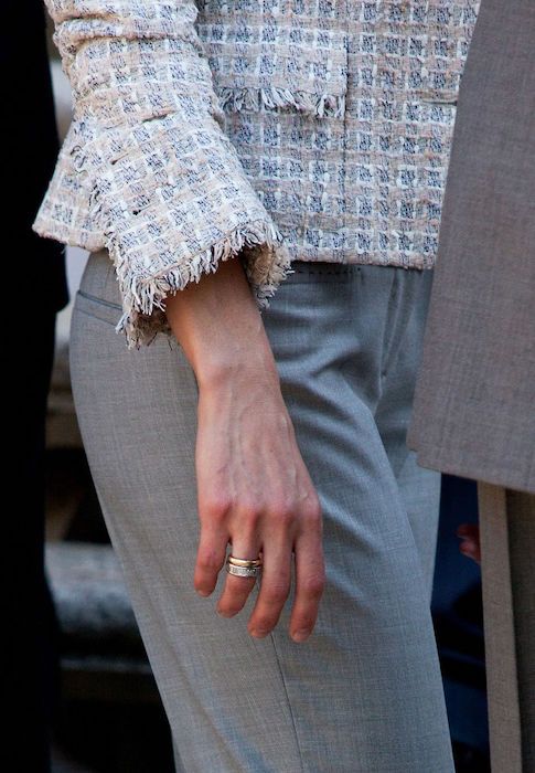 queen letizia wedding rings