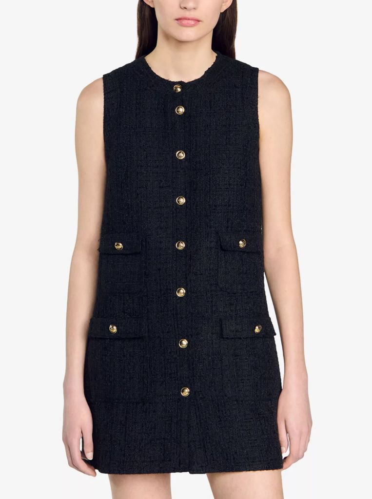 Sandro boucle dress