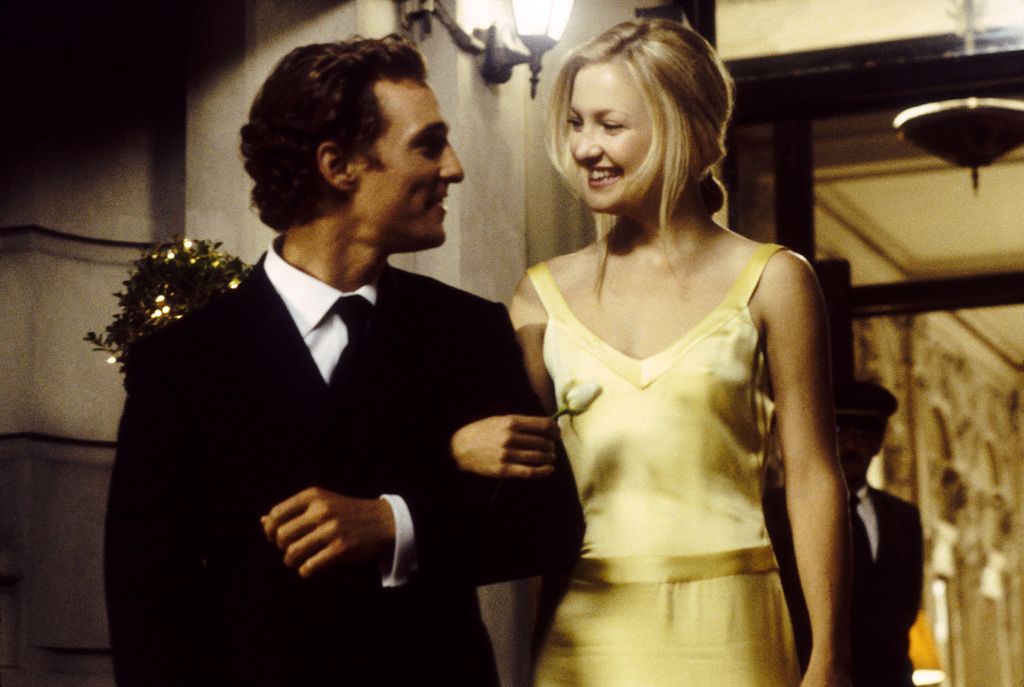Kate Hudson and Matthew McConaughey in How to Lose a Guy in 10 Days, 2003
