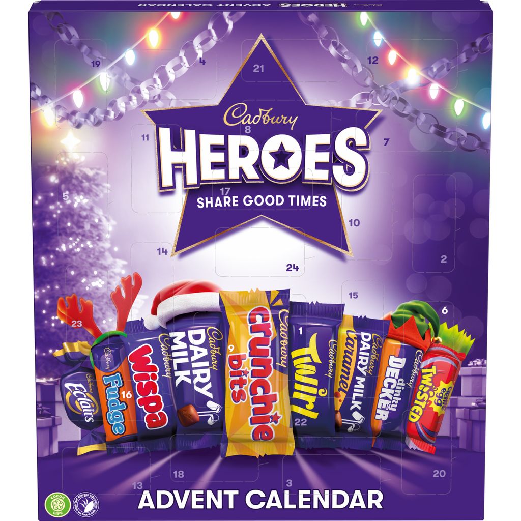 Cadbury's Heroes advent calendar