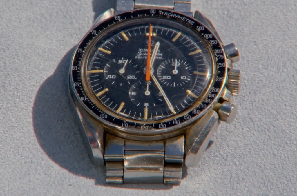 Omega Speedmaster Professional watch on Antiques Roadshow