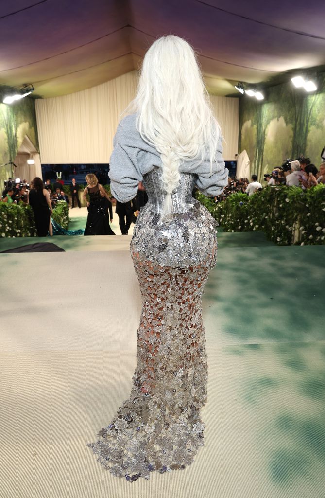 Kim Kardashian attends The 2024 Met Gala Celebrating "Sleeping Beauties: Reawakening Fashion" at The Metropolitan Museum of Art 