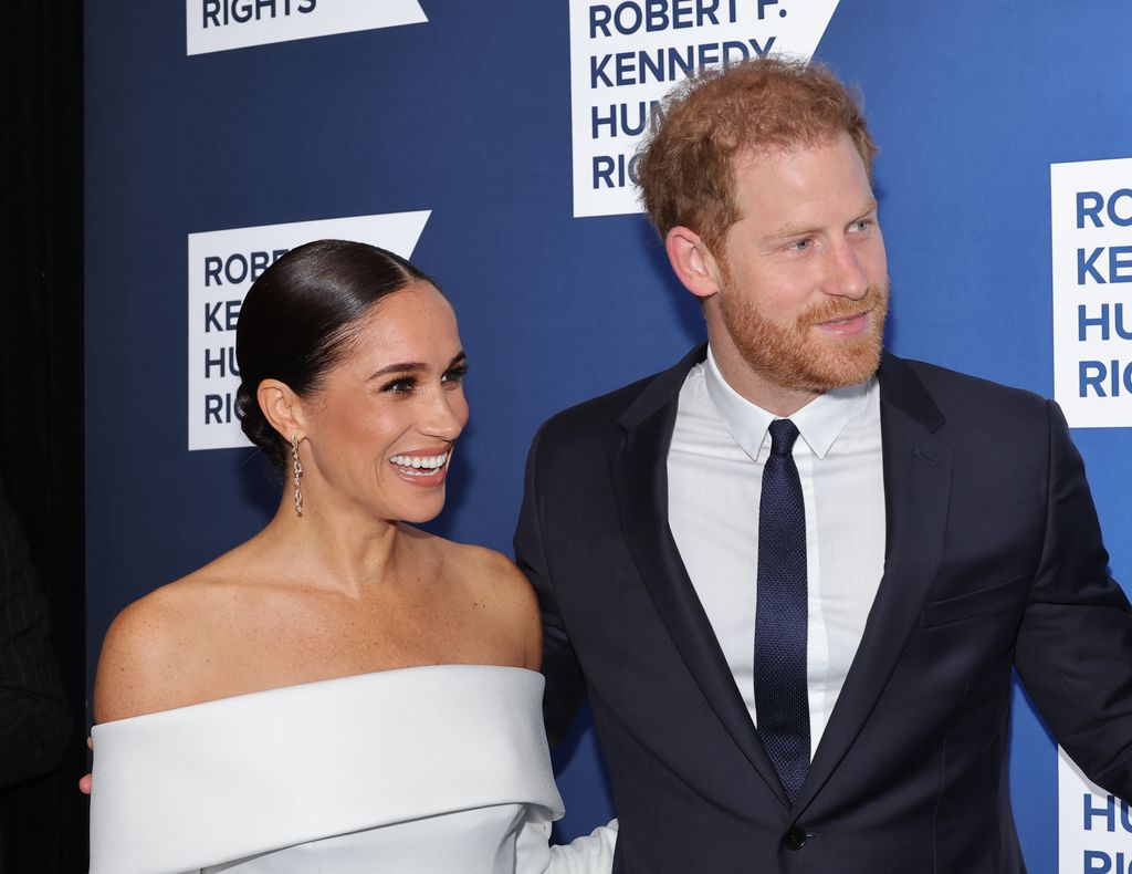 Meghan, Duchess of Sussex and Prince Harry, Duke of Sussex attend the 2022 Robert F. Kennedy Human Rights Ripple of Hope Gala