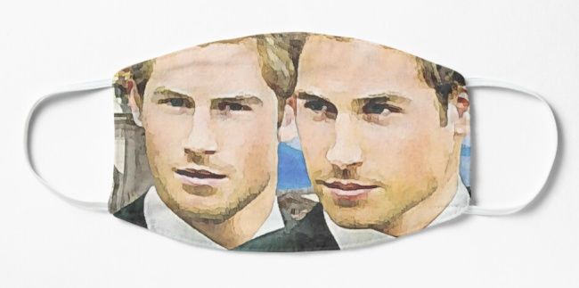 william harry royal family face mask covering