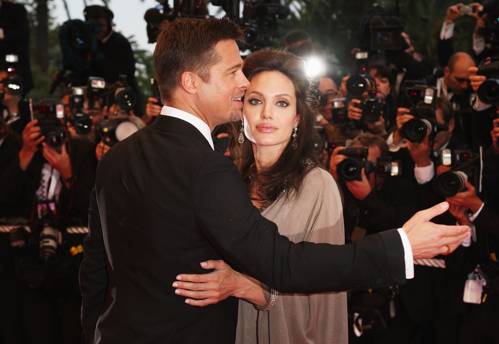Brad Pitt and Angelina Joile arrive for the  'Changeling' Premiere at the Palais des Festivals in 2008
