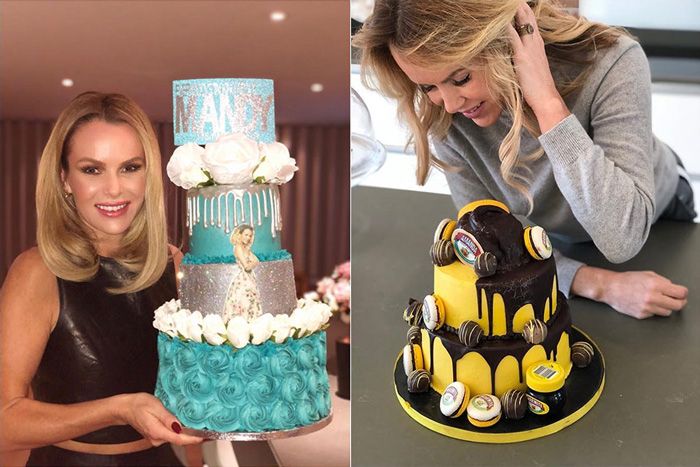 amanda holden birthday cakes