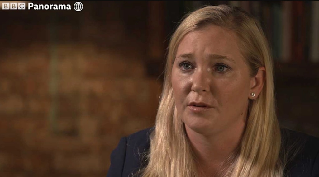 Virginia Giuffre in her BBC Panorma interview 