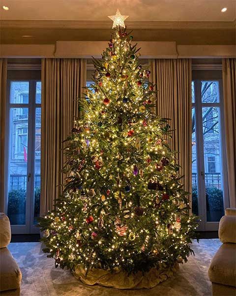 kelly ripa nyc house christmas tree