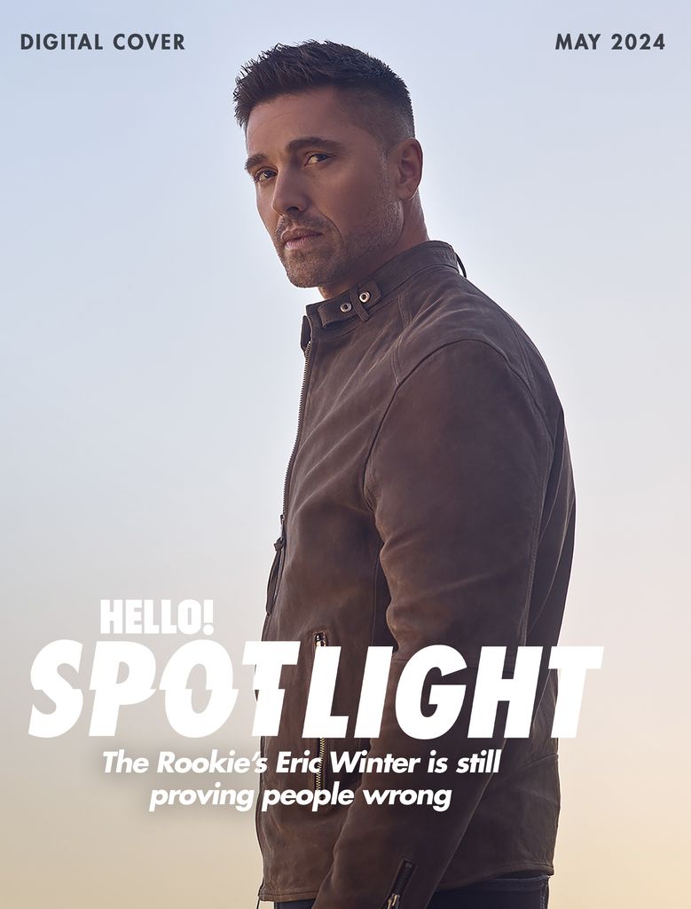 Eric Winter HELLO! Spotlight cover