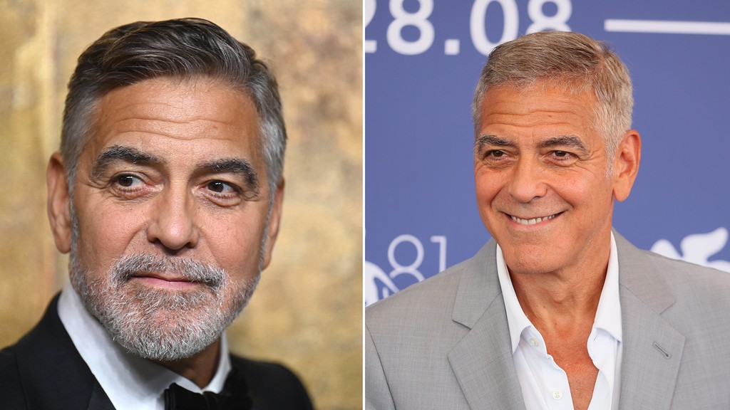 Clooney had a hair transformation and none of us noticed HELLO!