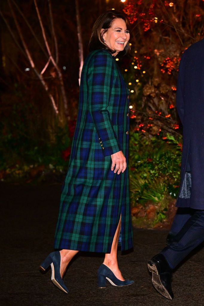 Carole Middleton attends Together at Christmas Carol Service, Westminster Abbey
