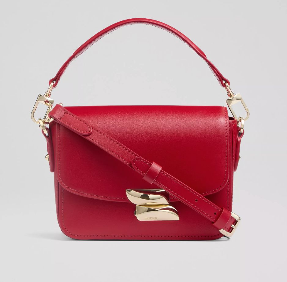 LK Bennett red bag