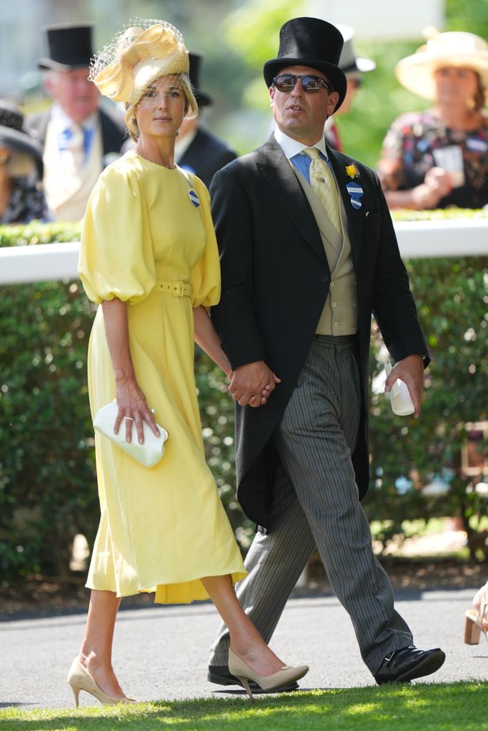 Peter Phillips’ girlfriend Harriet is a real-life Disney Princess in ‘super flattering’ Ascot gown