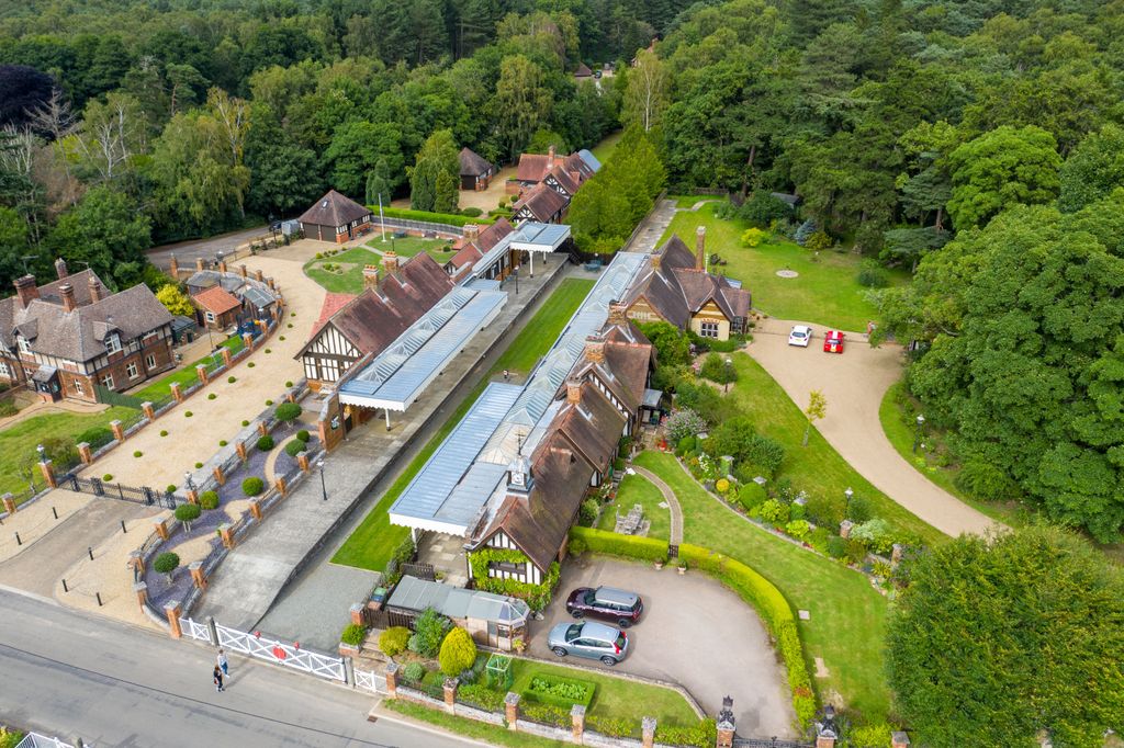 Sandringham estate from above