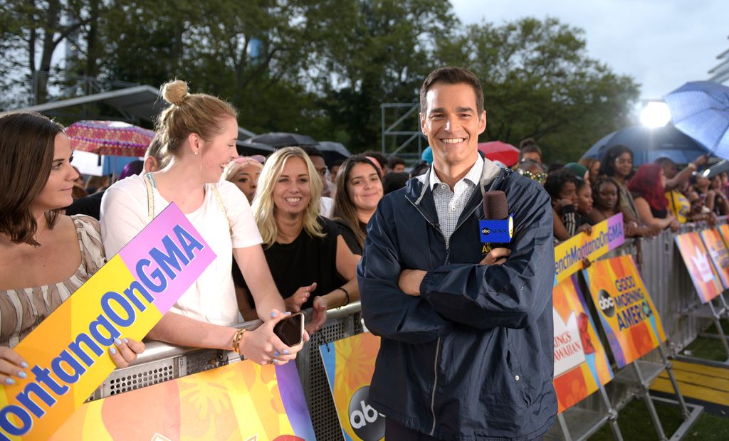 Rob Marciano on ABC's Good Morning America in 2019