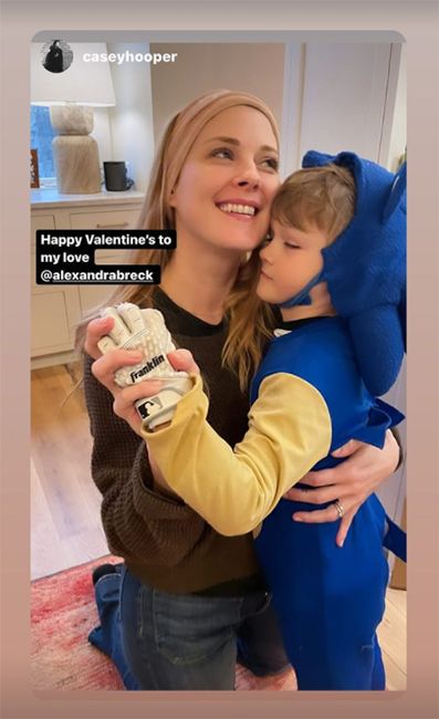 alexandra breck and son