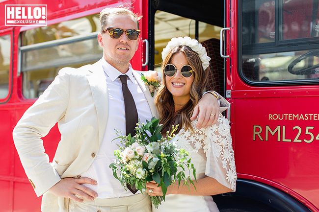 binky felstead wedding exclusive bus