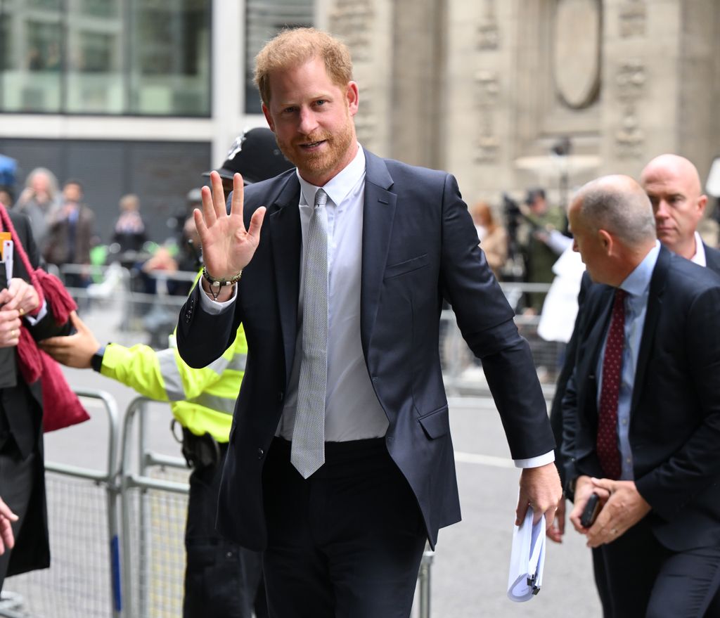 Prince Harry at high court in June 2023
