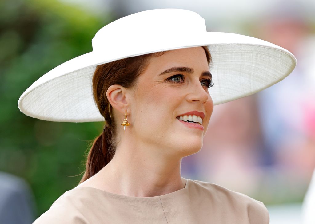 Princess Eugenie attends day four of Royal Ascot at Ascot Racecourse on June 20, 2025 in Ascot, England. 