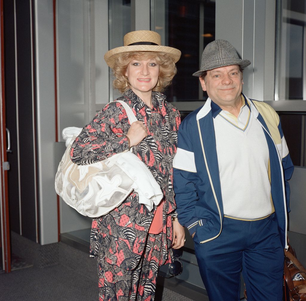 Myfanwy et David en 1989