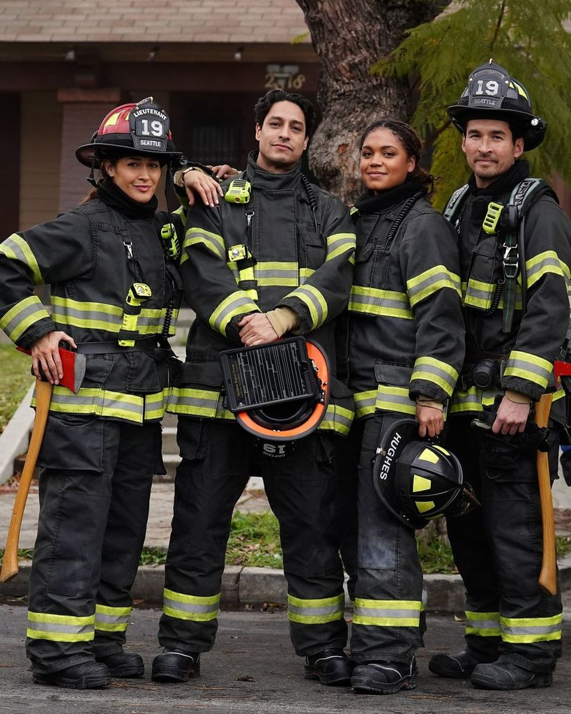 The cast of Station 19