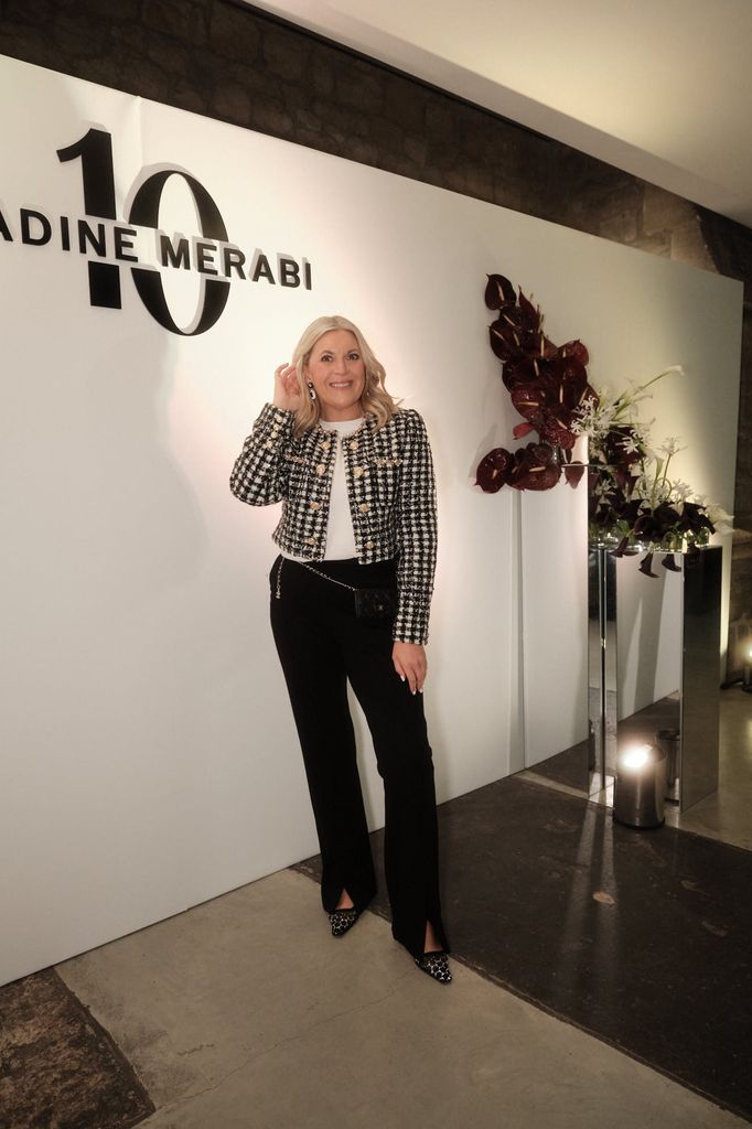 Here I am wearing the Nadine Merabi trophy jacket - my new partywear MVP