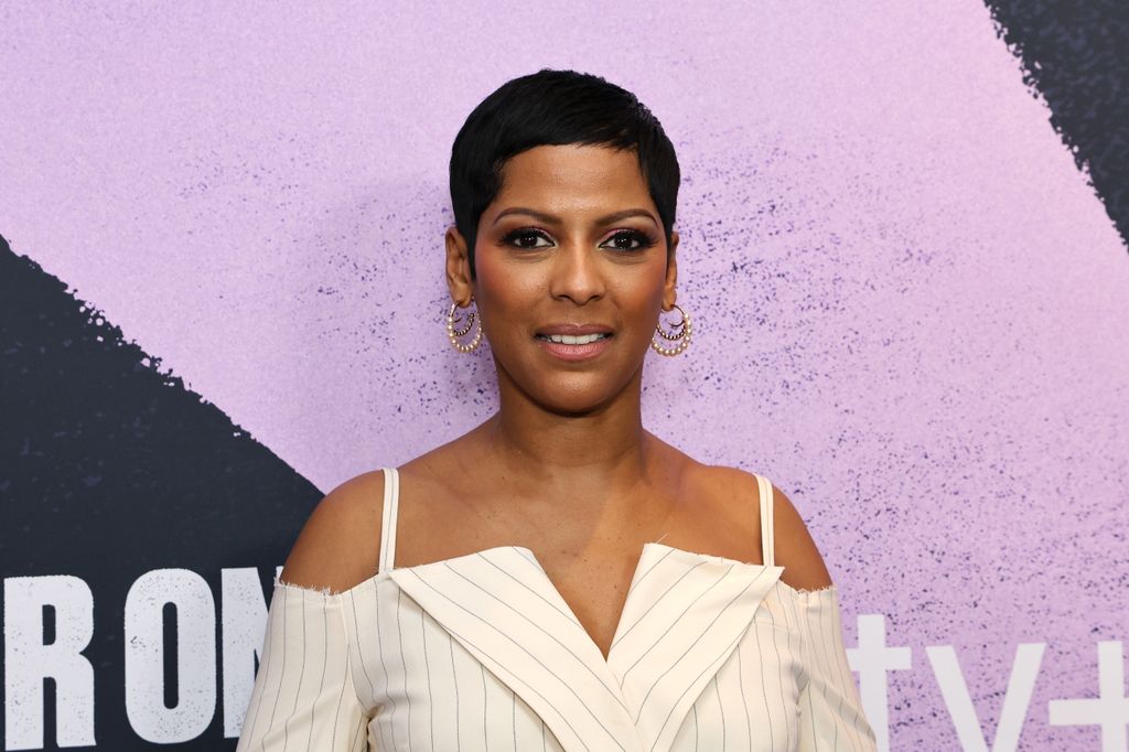 Tamron Hall on the red carpet 