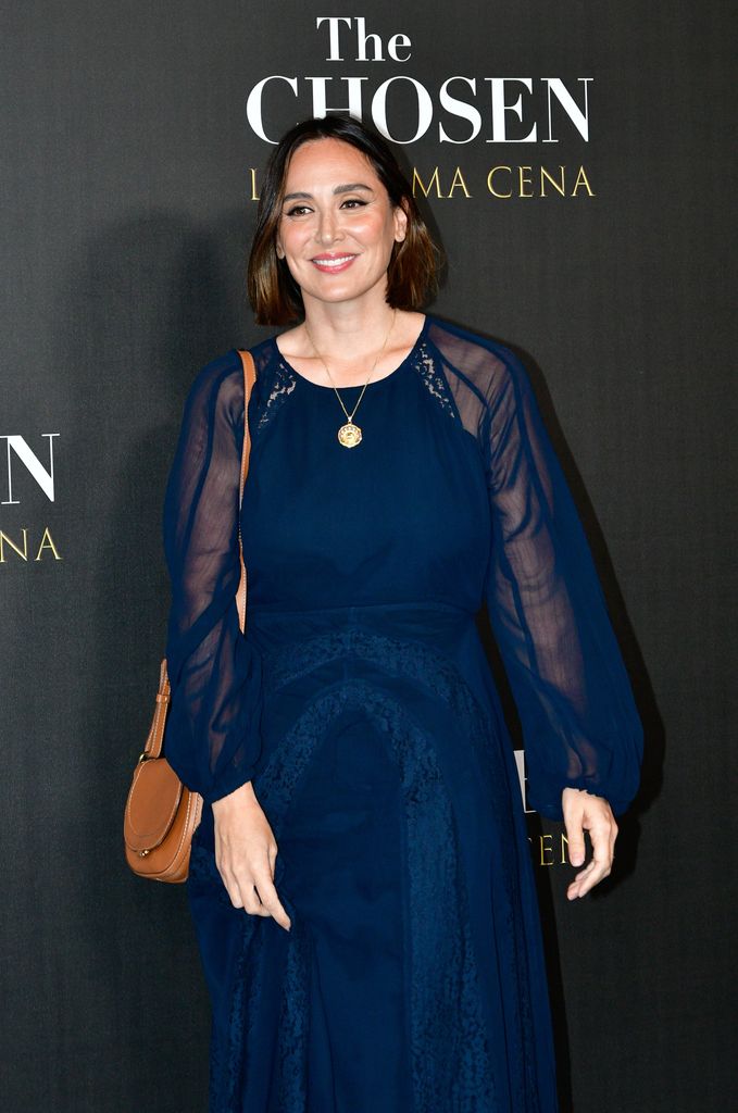 Tamara Falco during the premiere of 'The Chosen: The Last Supper' at the Callao cinema, on March 25, 2025, in Madrid, Spain