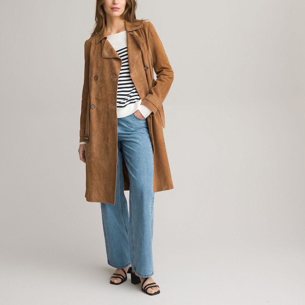 La Redoute Suede Trench Coat