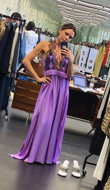 vb purple gown