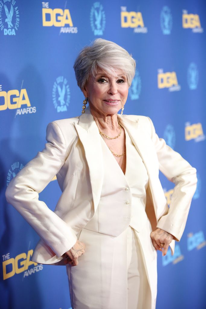 Rita Moreno attends the 74th Annual Directors Guild Of America Awards at The Beverly Hilton on March 12, 2022 in Beverly Hills, California