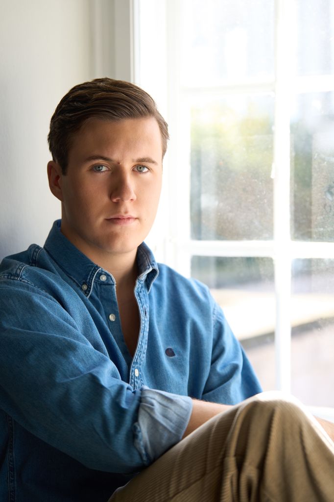 Crown Prince Christian pictured at Amalienborg