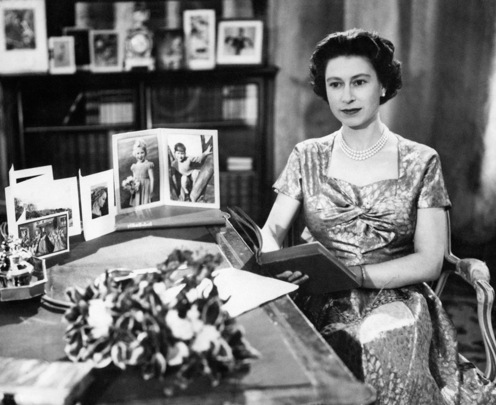 The first televised Queen's speech in 1957