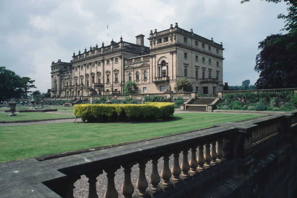 Outside view of Harewood House