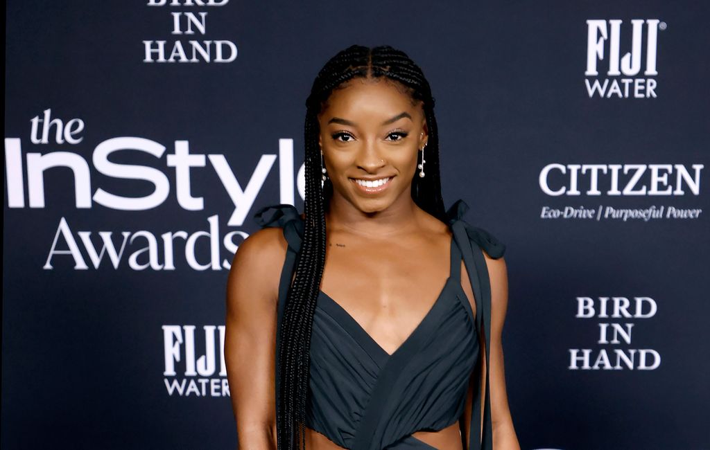 Simone Biles attends the 6th Annual InStyle Awards on November 15, 2021 in Los Angeles, California.