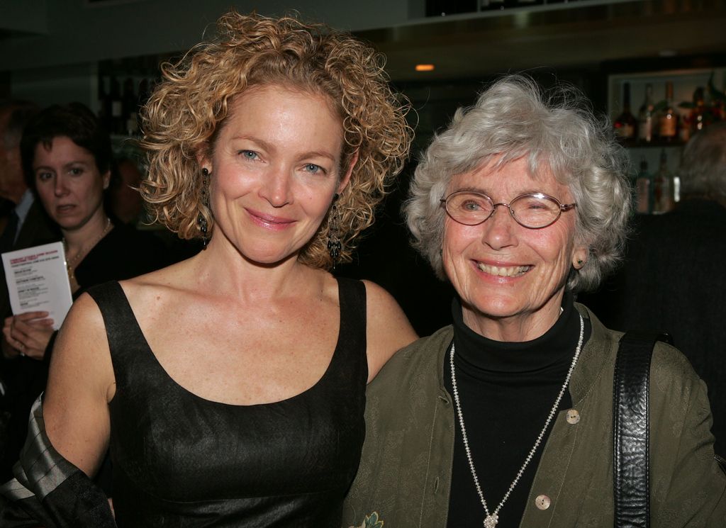 Priscilla Pointer and her daughter Amy Irving
