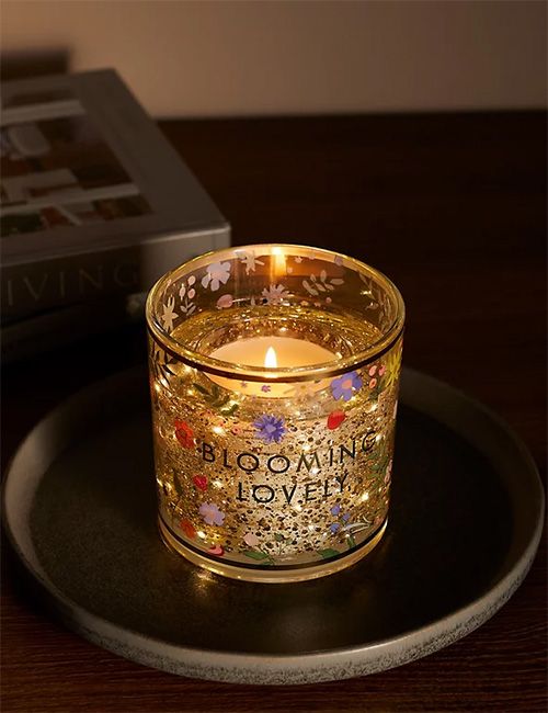 Light up candle from M&S