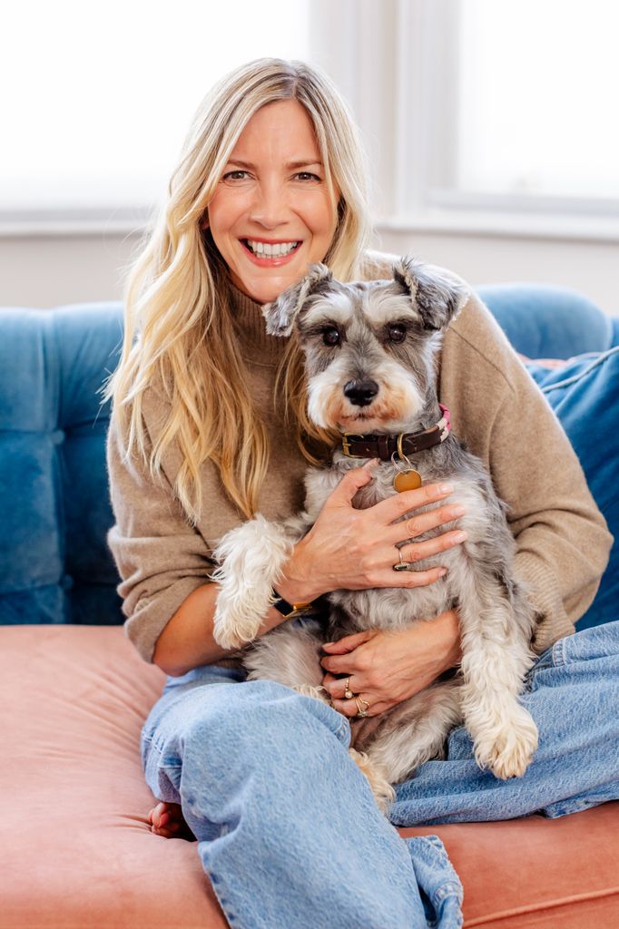 Lisa Faulkner has a very 'special' relationship with her miniature schnauzer, Rory