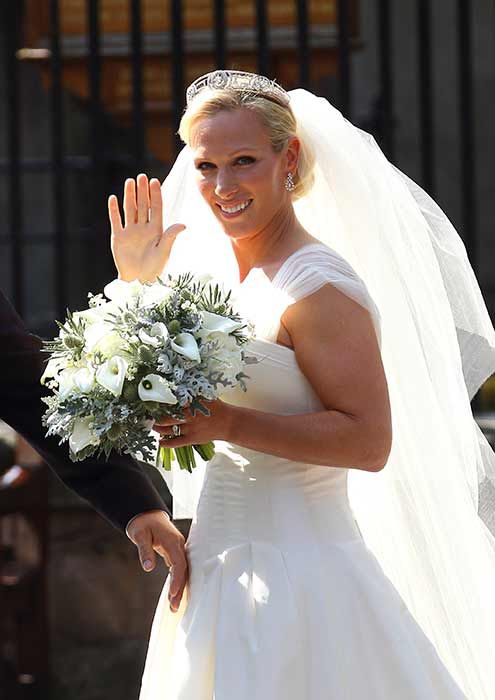 4 Zara Phillips wedding beauty